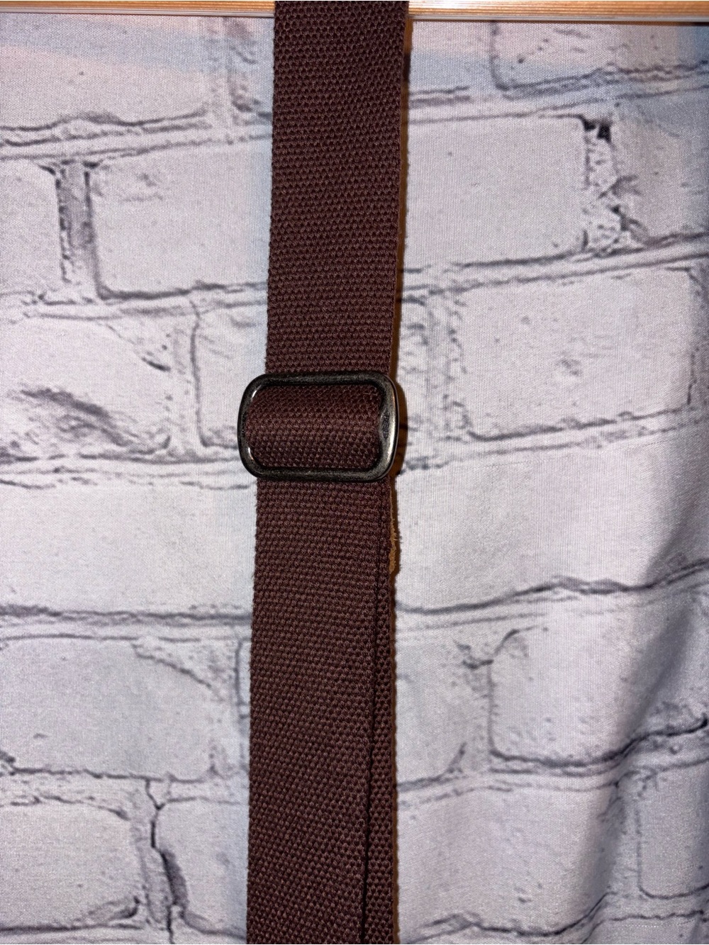 TSD Brand Hidden Woods Canvas Sling Crossbody Bag Travel Khaki Tan Multi Pocket - Picture 4 of 16